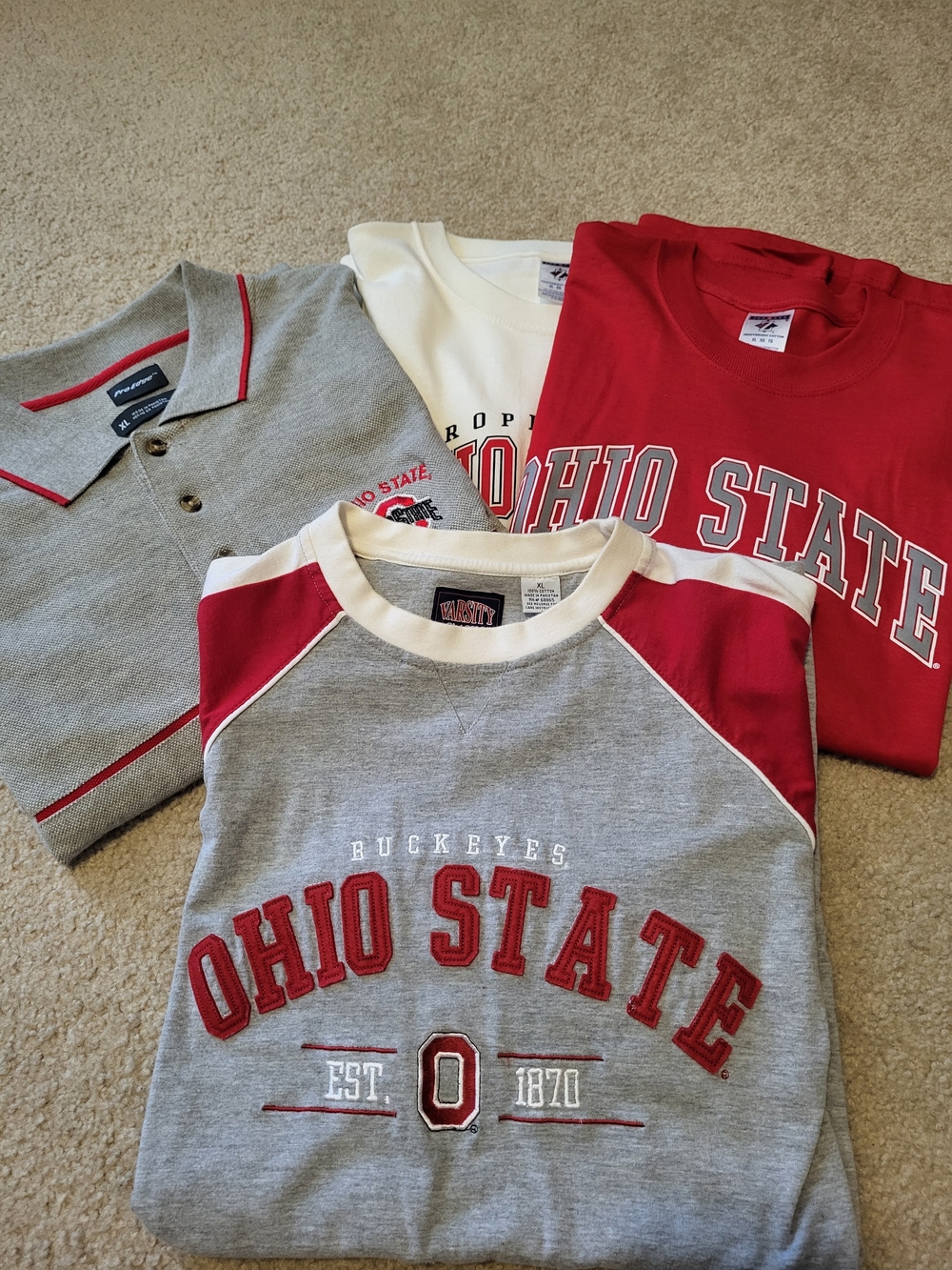 Ohio State Buckeyes Men's Shirt Collection
